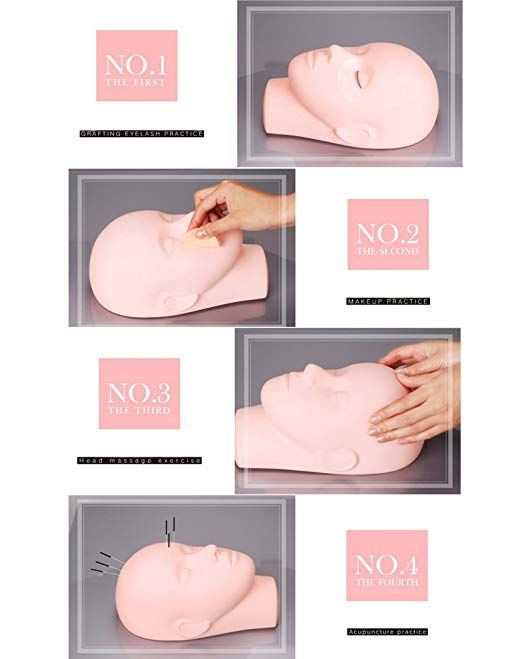Lash Mannequin Head