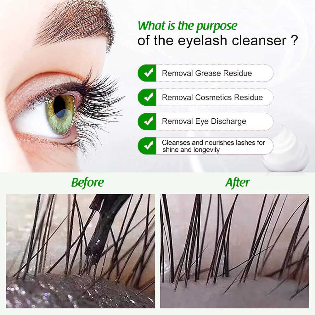 Concentrated lash bath foam 3.4 fl oz