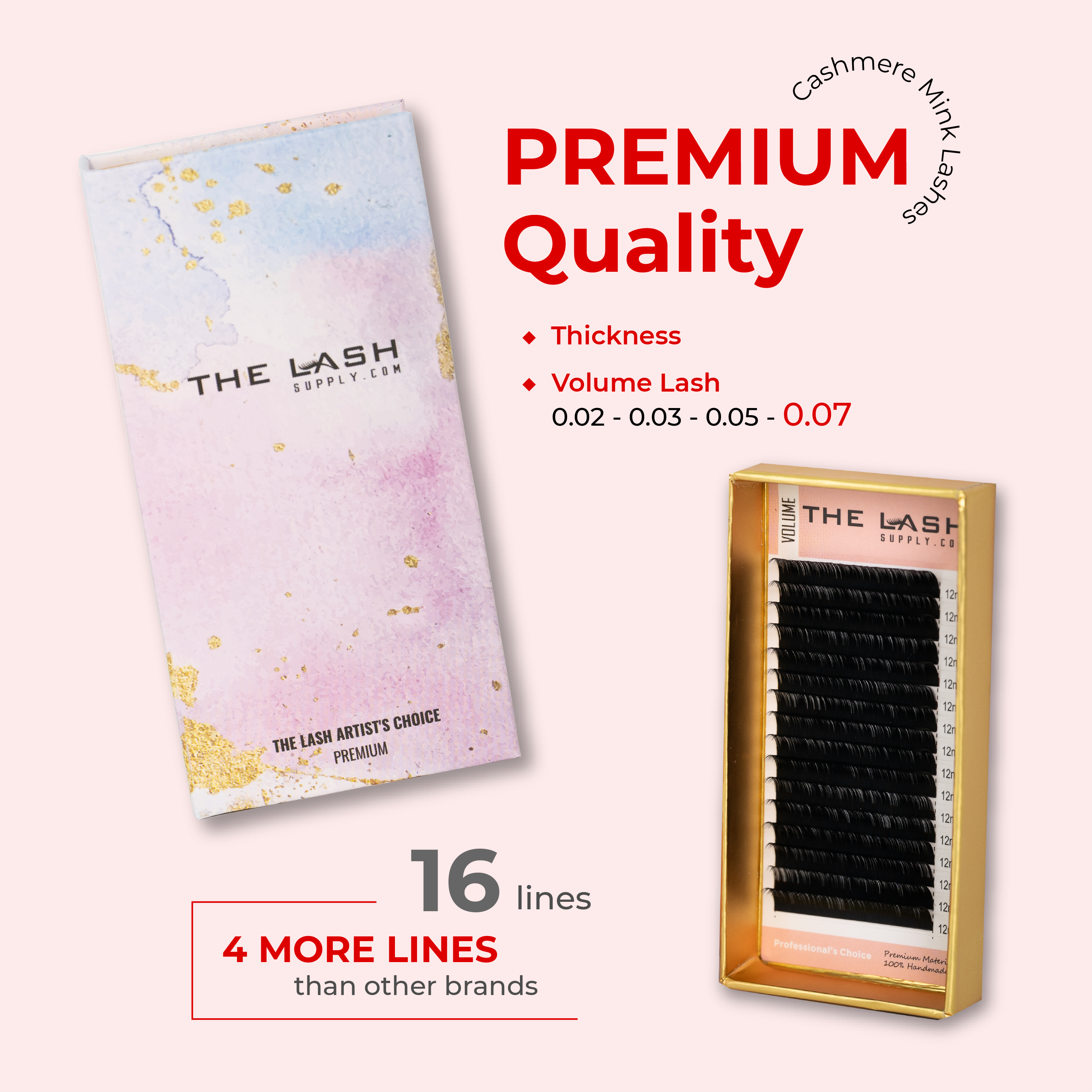 Volume - Premium Lash - 0.07