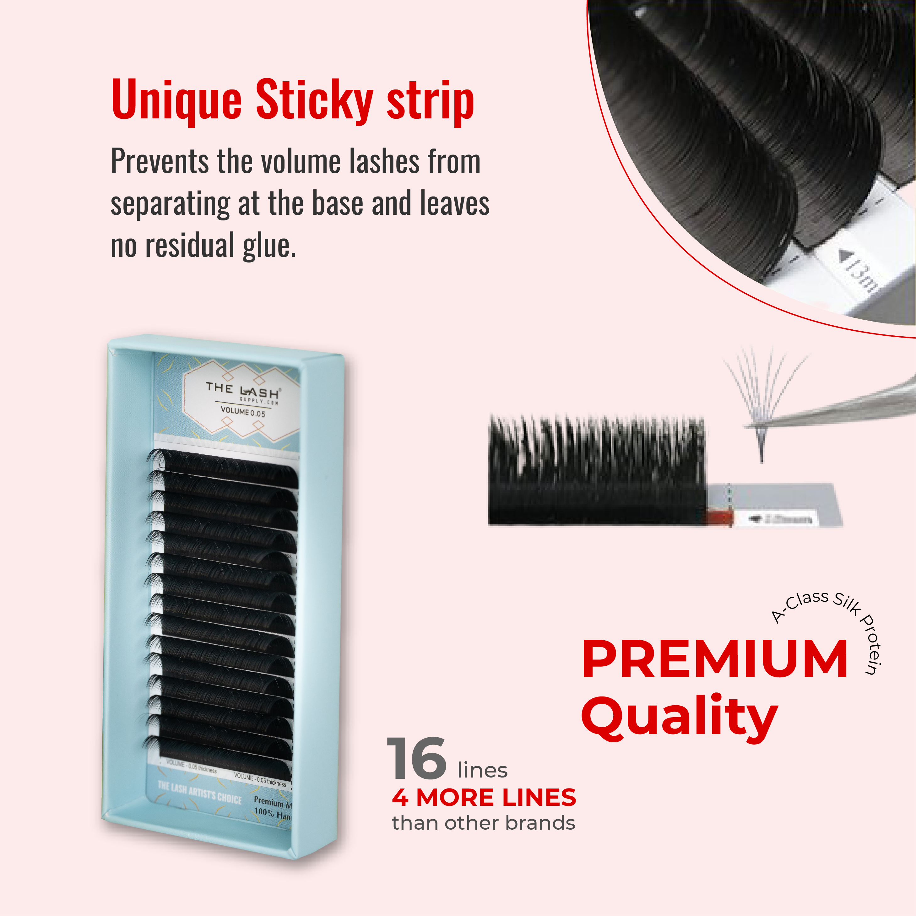 Volume - Premium Lash - 0.05