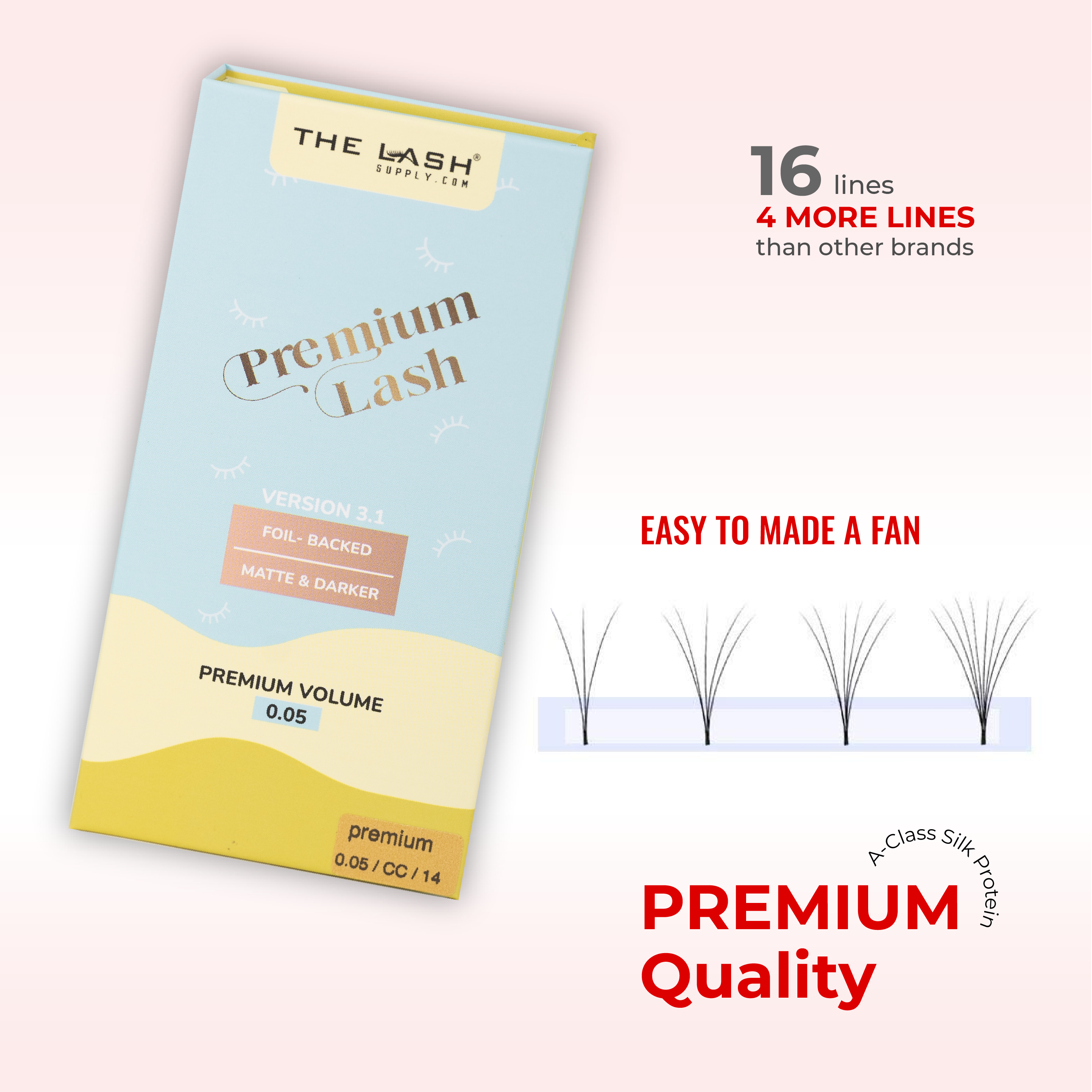Volume - Premium Lash - 0.05