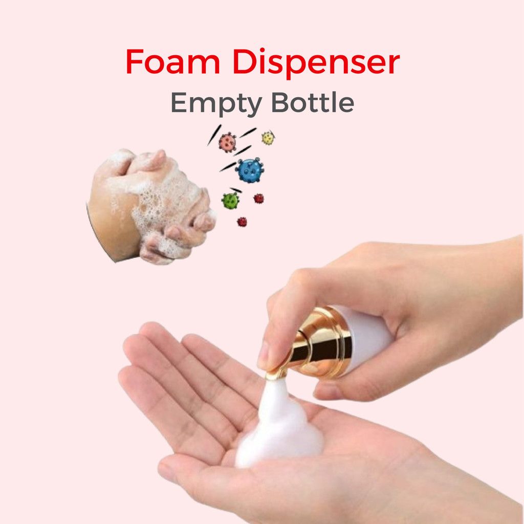 Foam Dispenser Empty Bottle 2oz – 10pcs