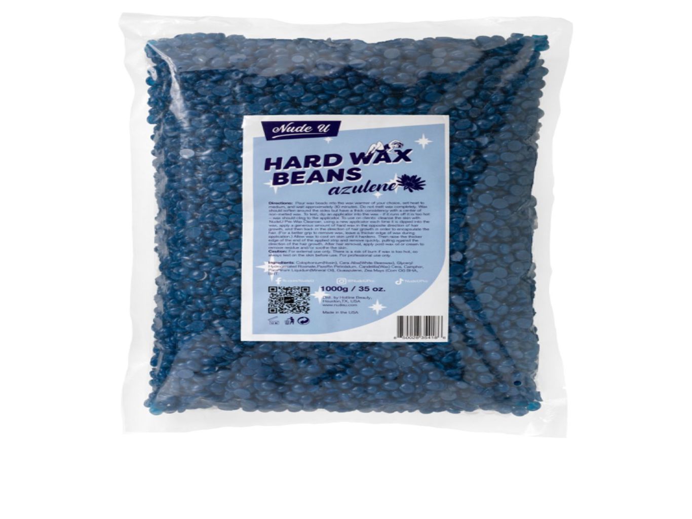 Hard Wax Beans - Nude U - 500g