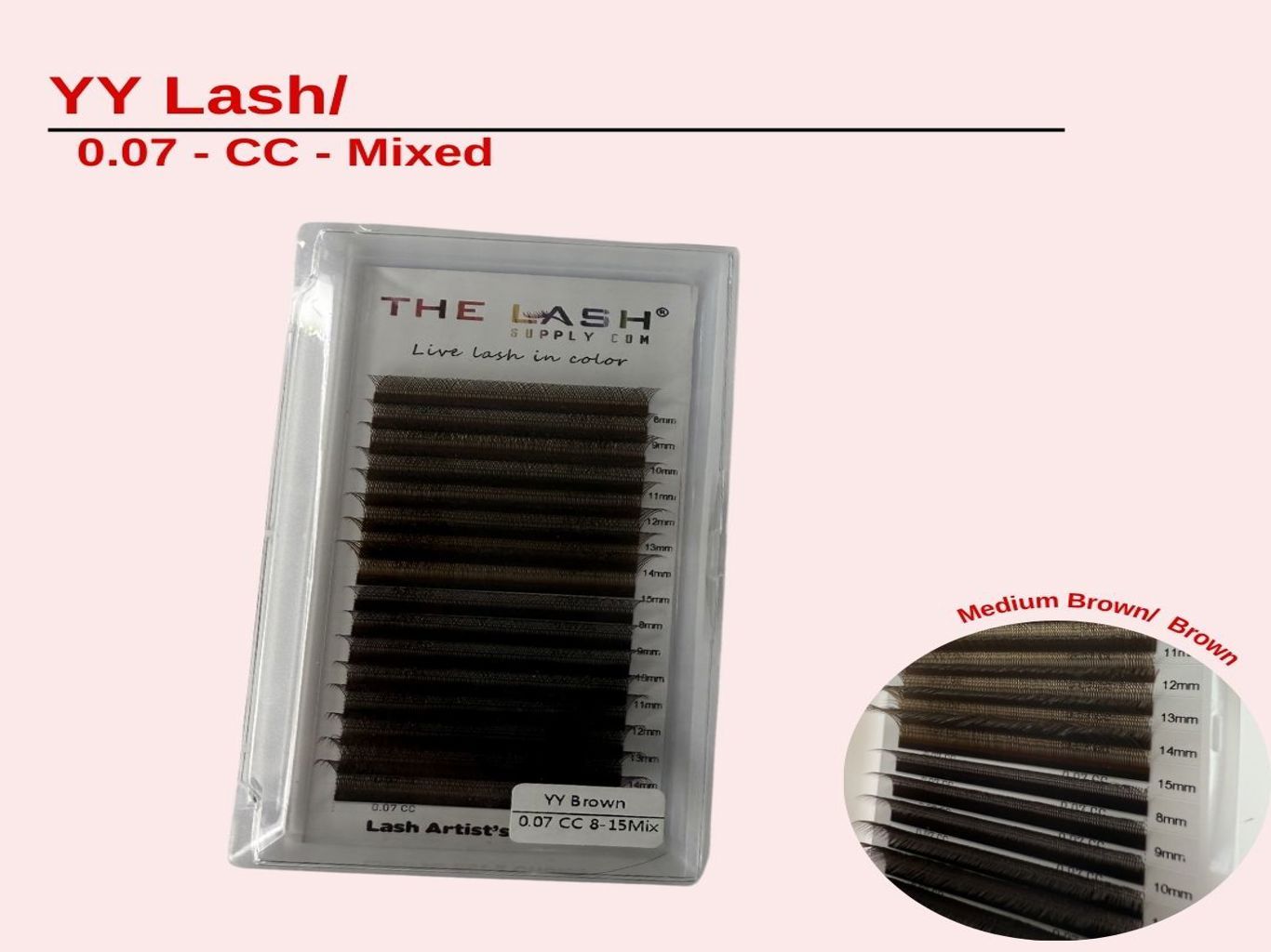 YY Lash - Brown Color