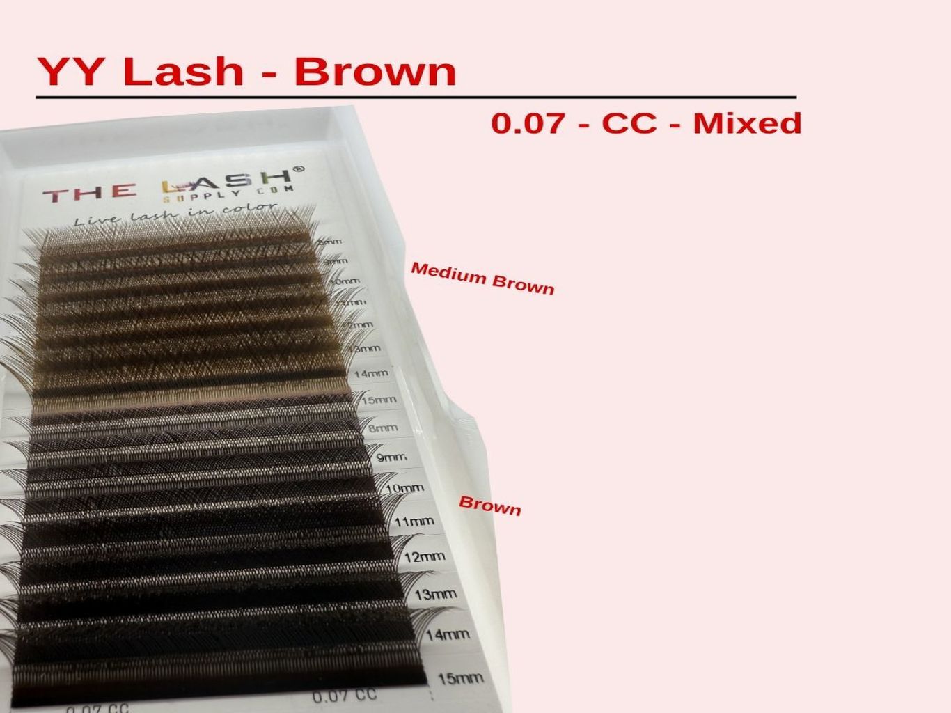 YY Lash - Brown Color