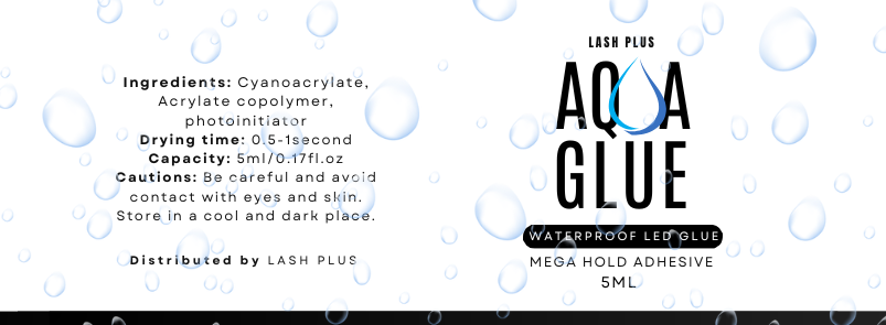 Glue - LED- Aqua