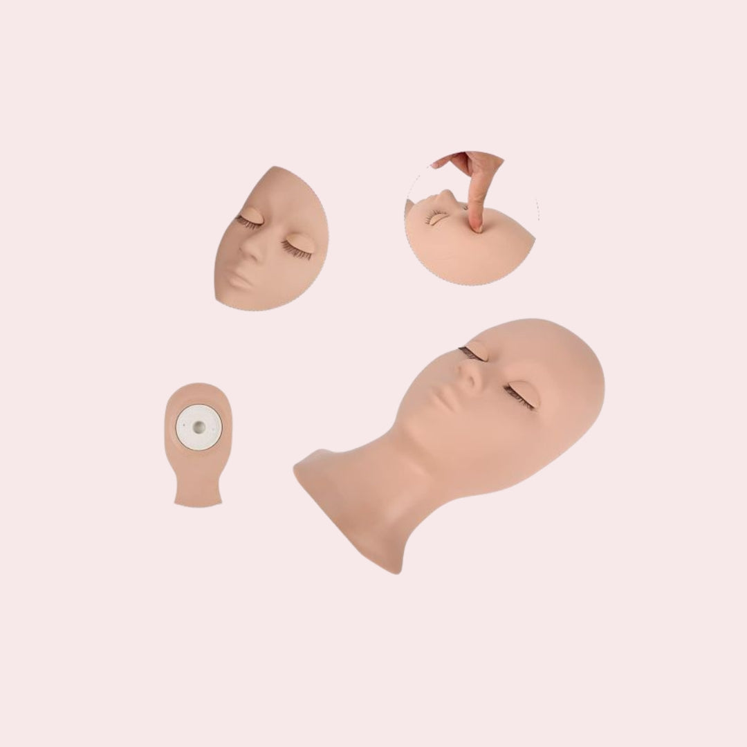 Practice Mannequin Head - with Eyelids