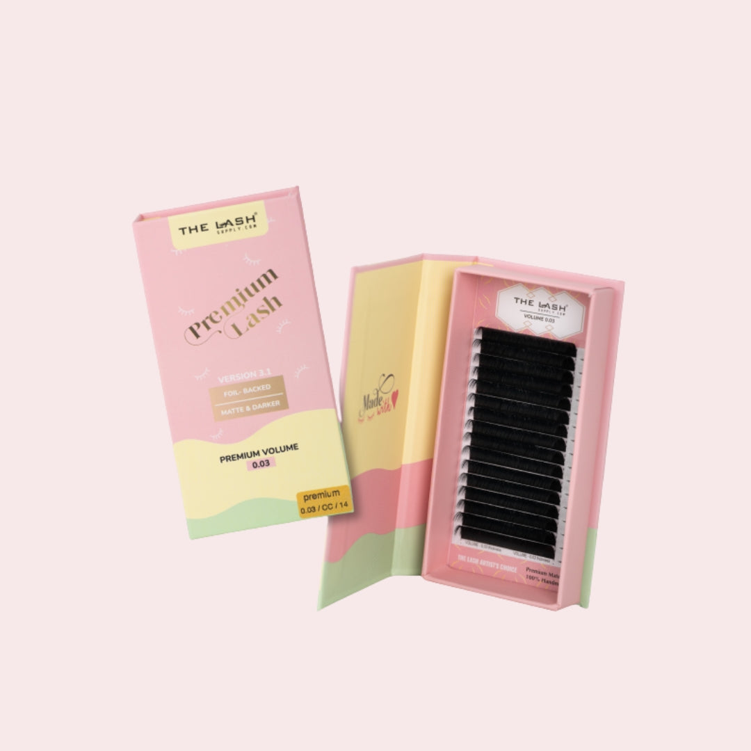 The lash supply davie Premium Volume Lash 0.03