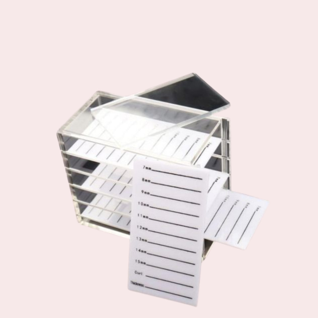 Lash tray holder 5 tray