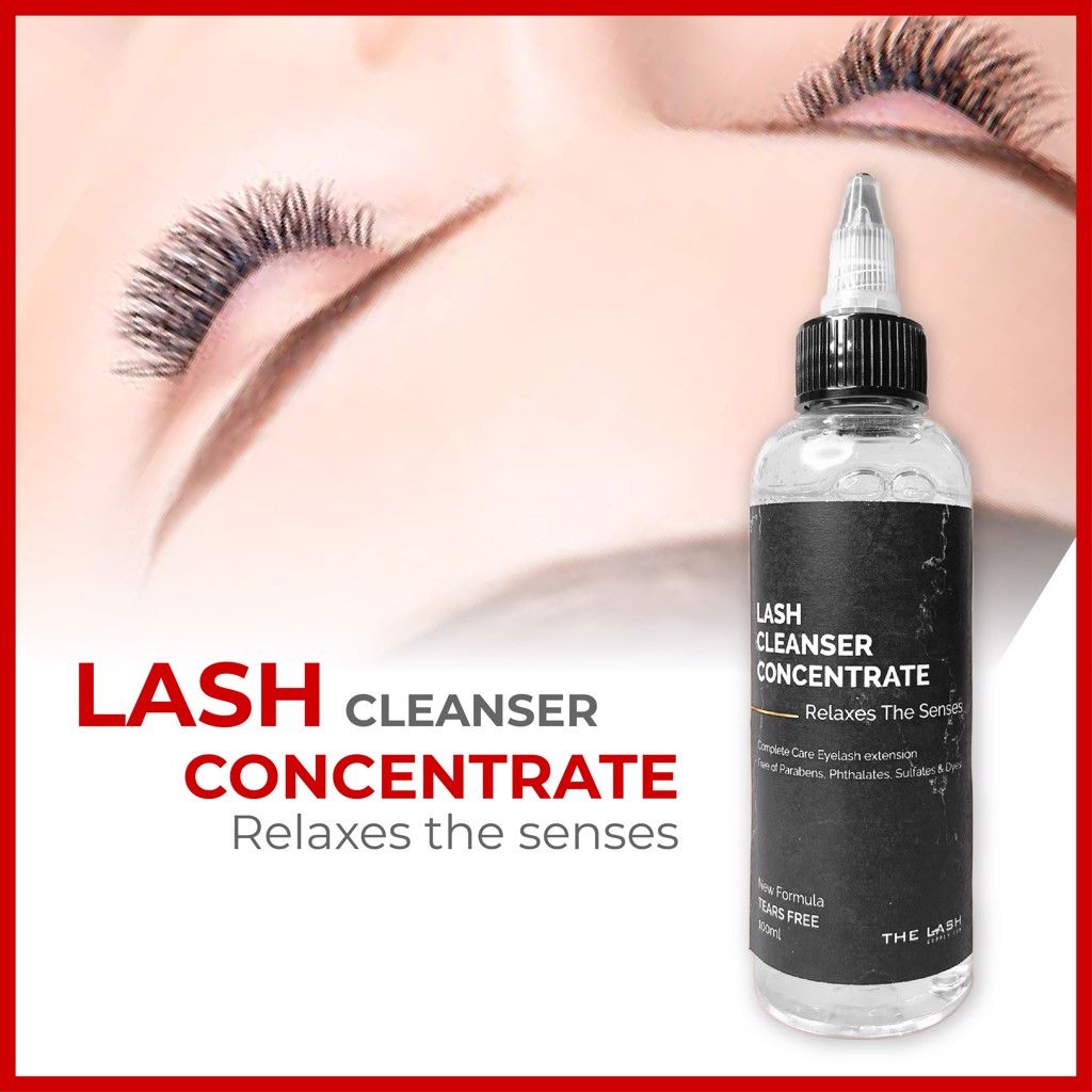 Concentrated lash bath foam 3.4 fl oz