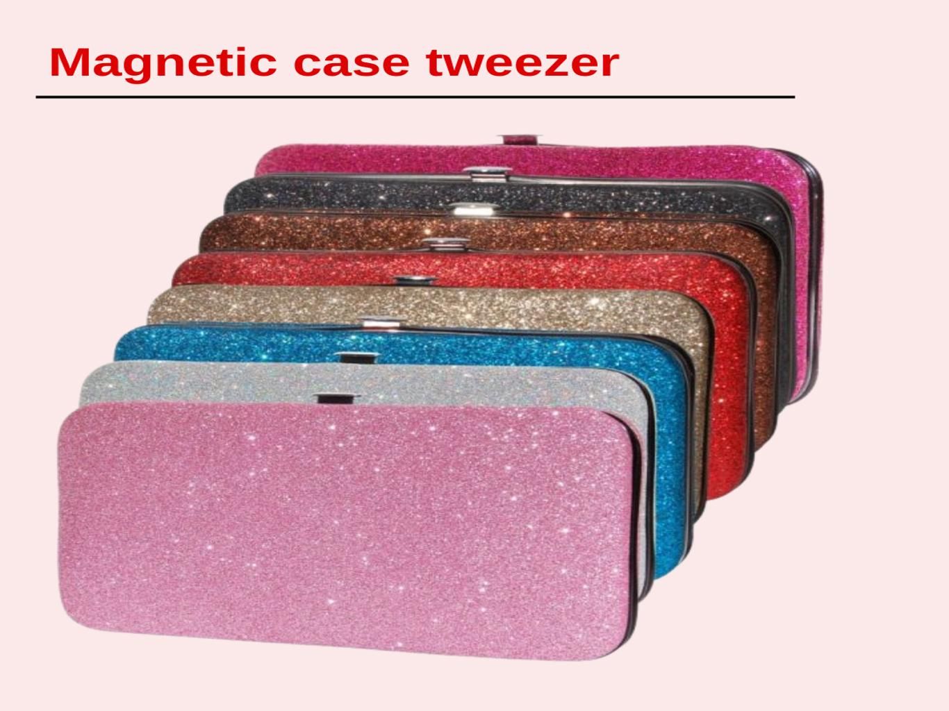 Magnetic case of tweezer