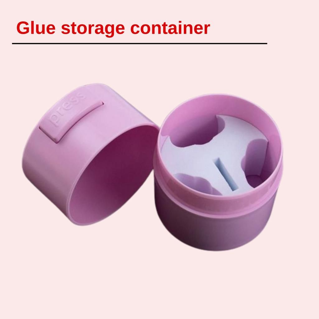 Glue storage container