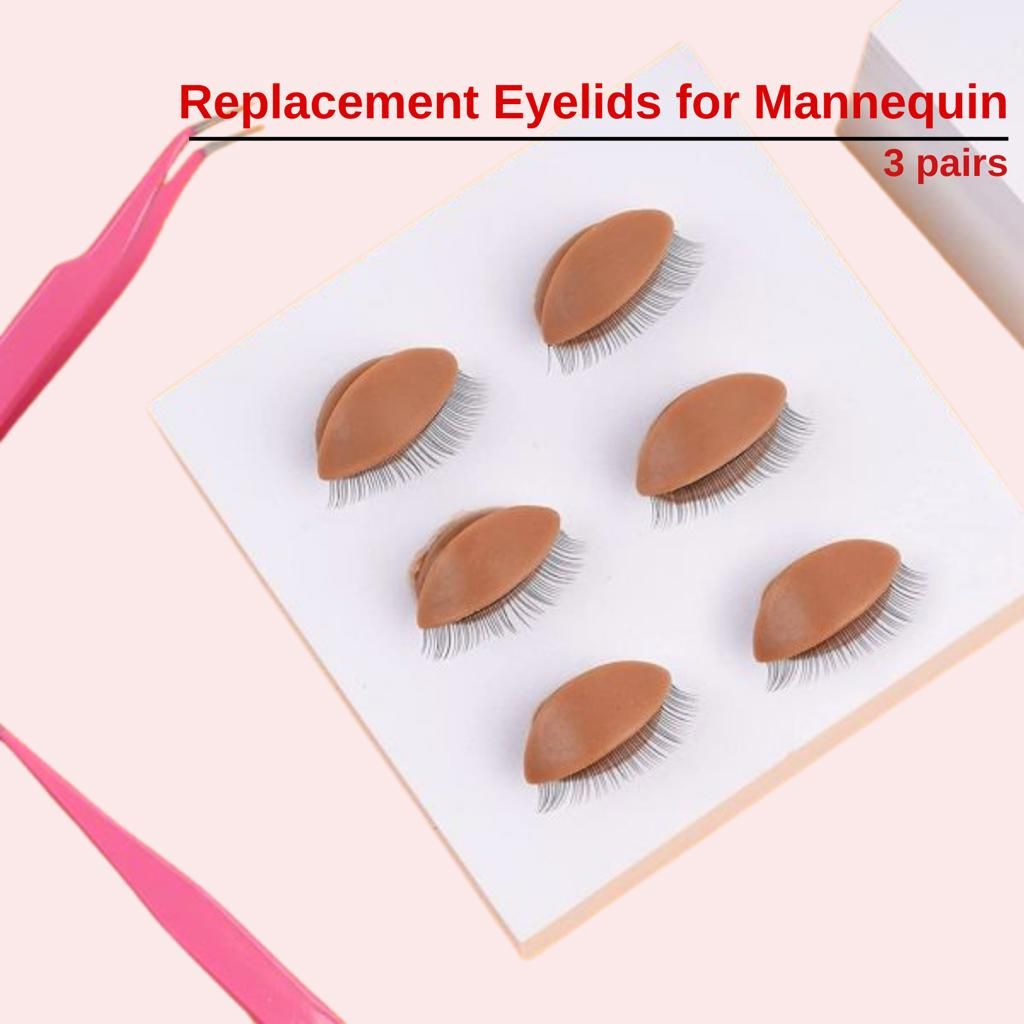 Eyelid Practice Replacement 3 pairs