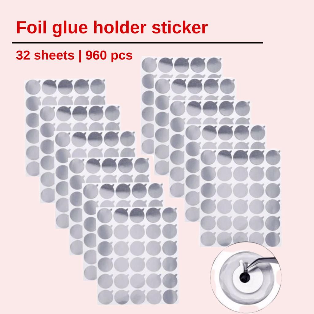 Foil glue holder